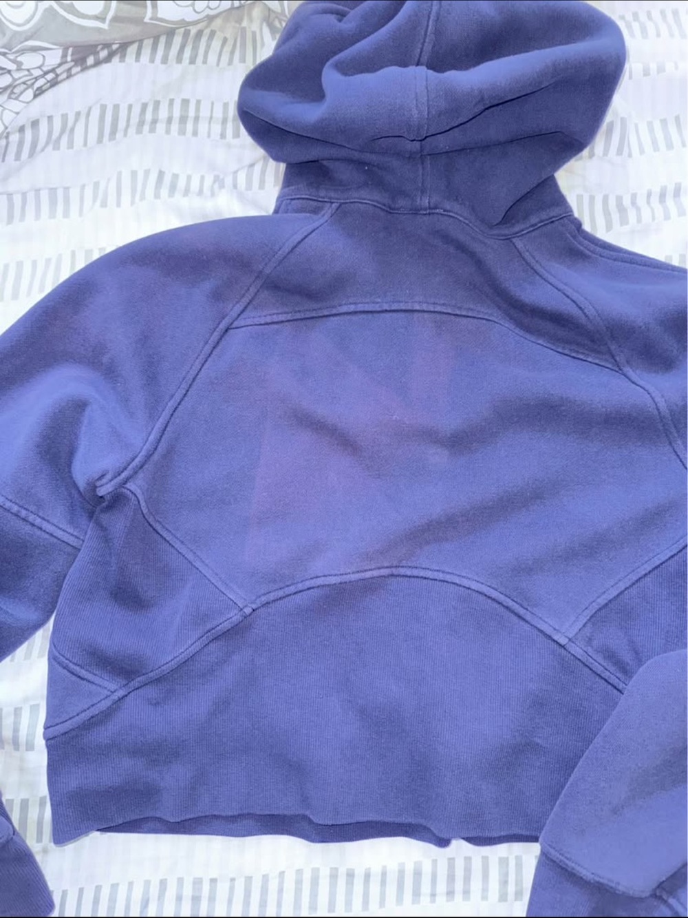 Scuba Hoodie Cropped Lululemon true navy - Picture 4 of 5
